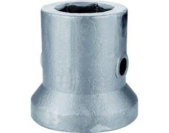 Auger drilling parts – Hex and Square hubs 2″ Hex X 6″